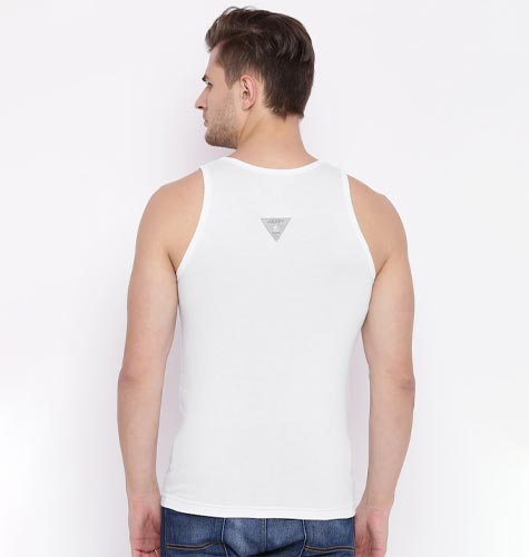 Men Cotton Round Neck Sleeveless Innerwear Vest FP04
